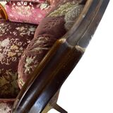 Set of 2 vintage baroque club chairs/armchairs