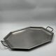Vintage French metal serving tray