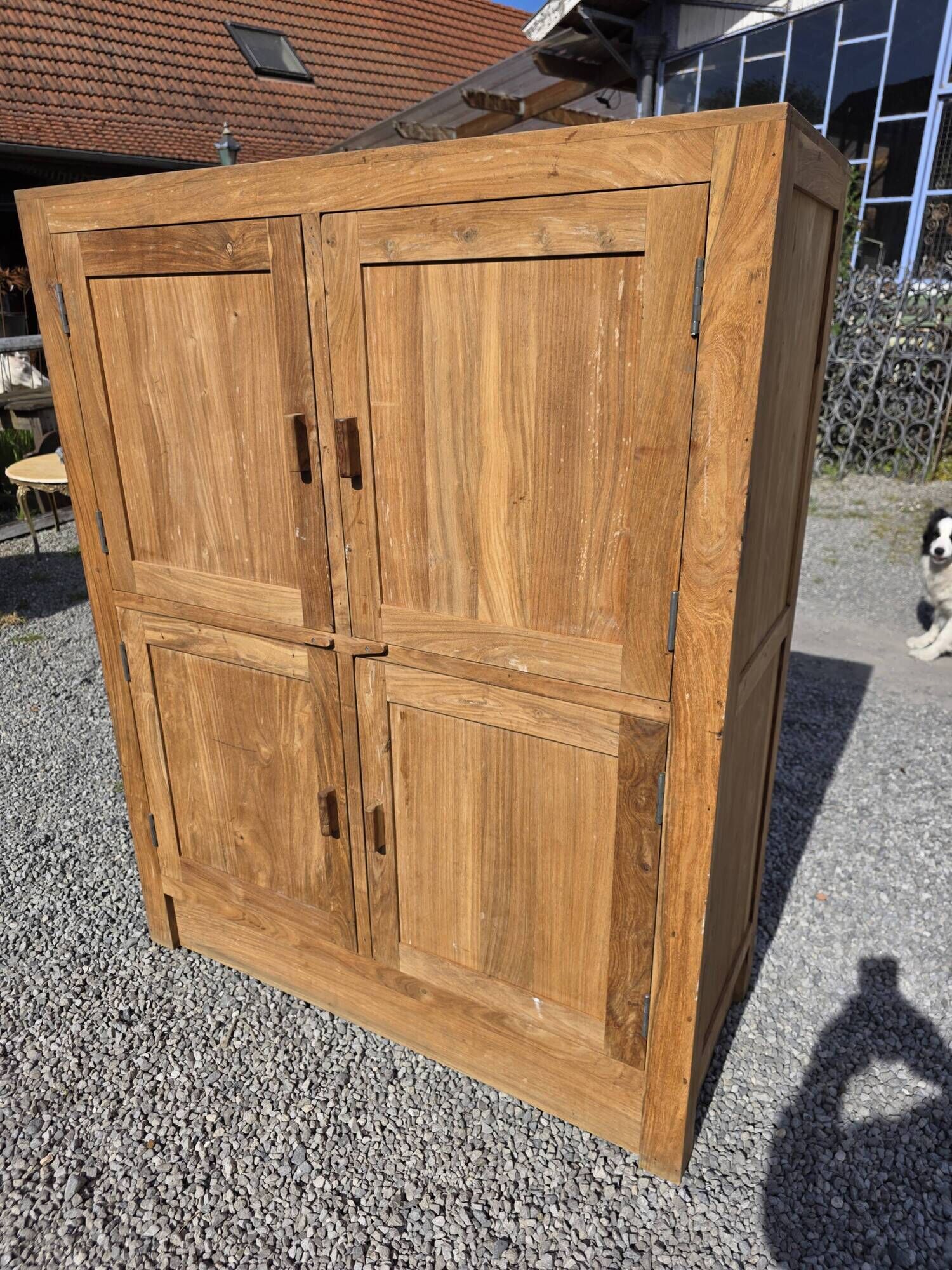 Meuble style scandinave en teck des années 80
