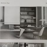 Melchiorre Bega mid century chairs 1950s, set of 4