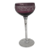Verre à vin 14cl cristal de Nancy Houillon doublé améthyste art deco