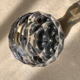 19th century crystal and bronze staircase ball