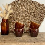 4 vintage Villeroy & Boch coffee cups