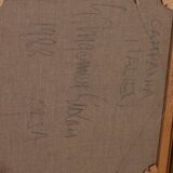 Swedish Oil on Canvas – “Sapri, Italy” by Gunnar Ingemar Erixon