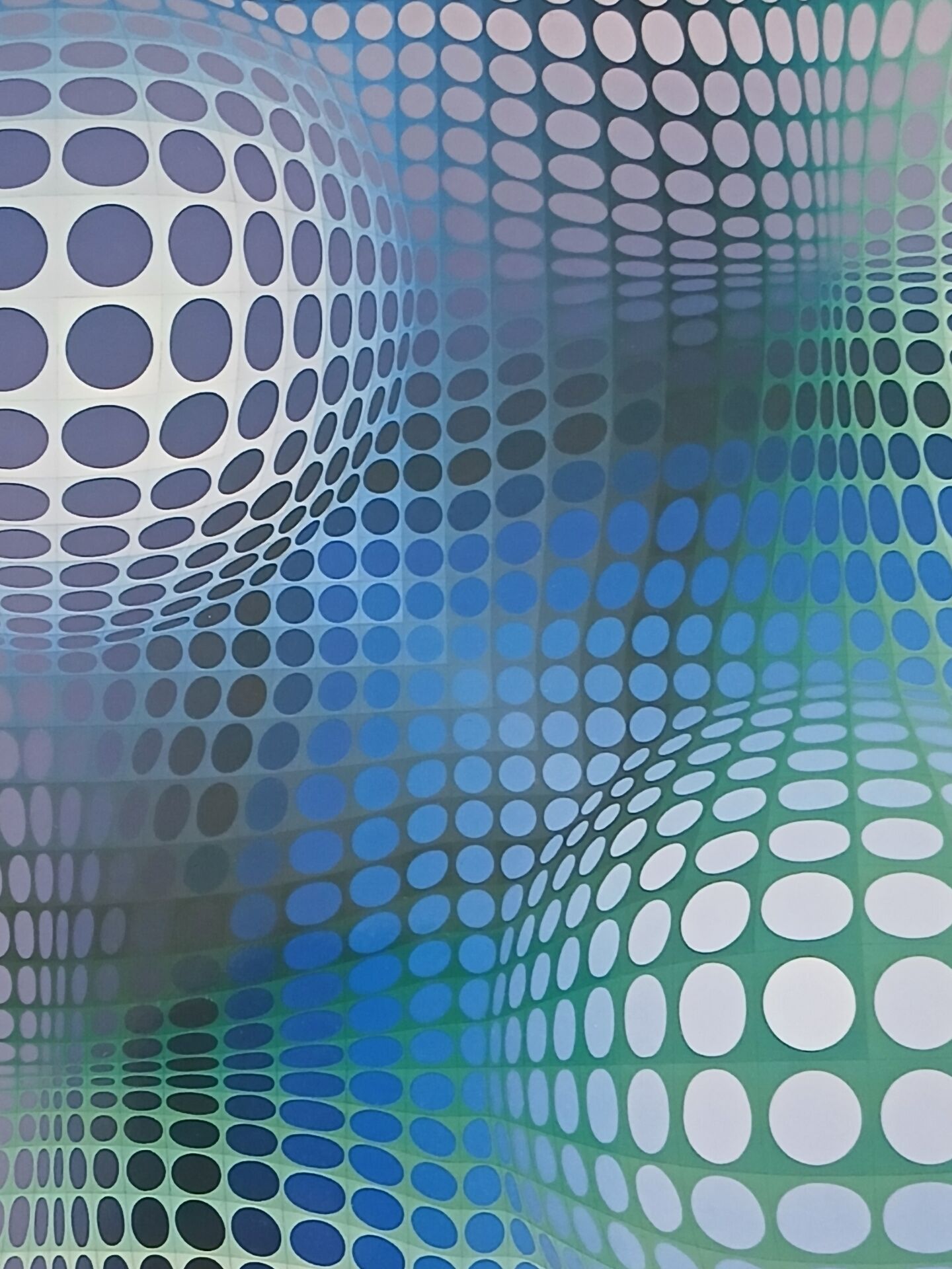 Victor Vasarely Serigraphy op art Editions du Griffon