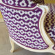 Louis XV shepherdess armchair reupholstered