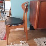 Chair Roger Landault for Robert Sentou vintage