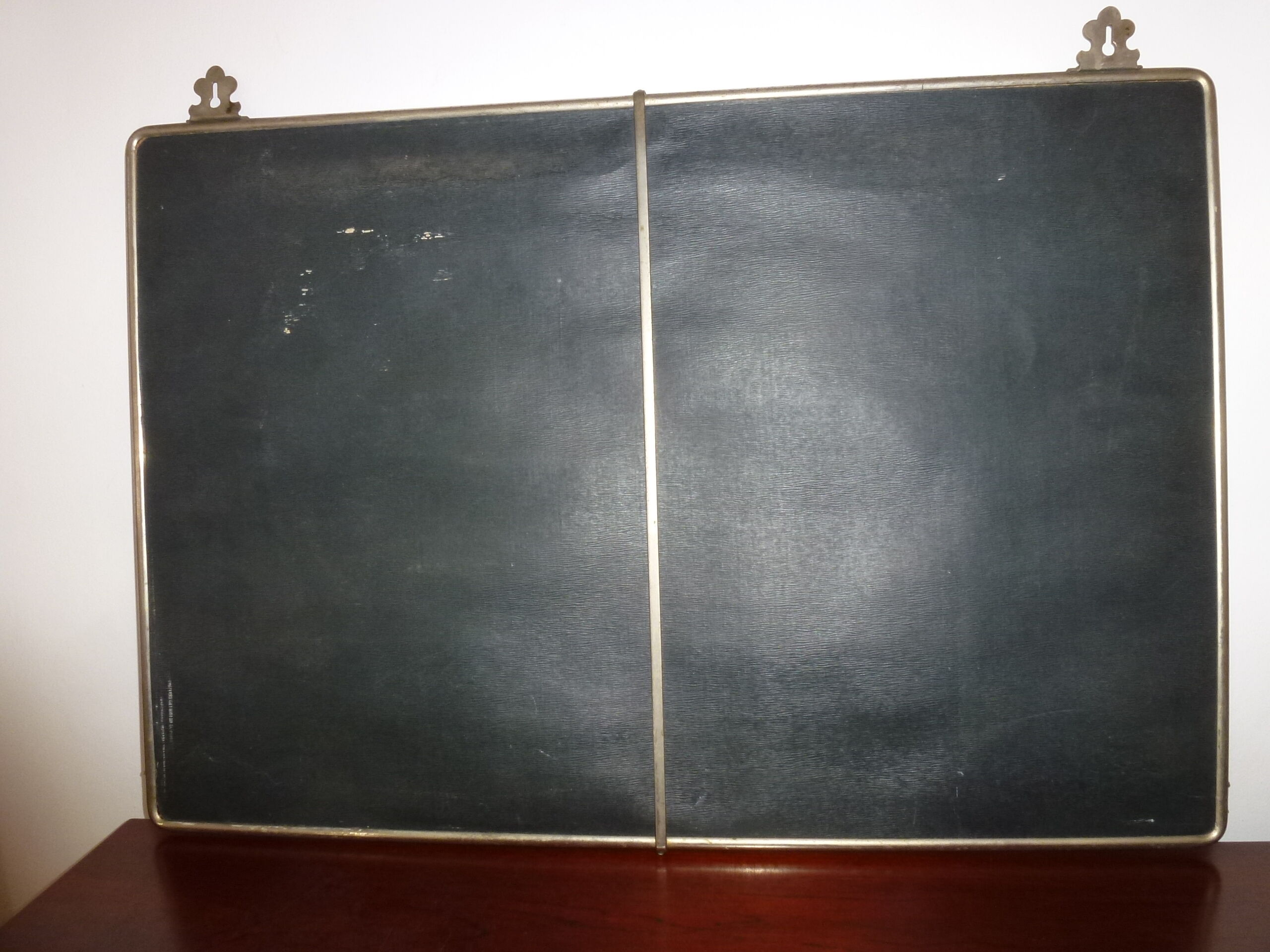 Former large mirror Barbier XXL 75 cm x 50 cm 50 years