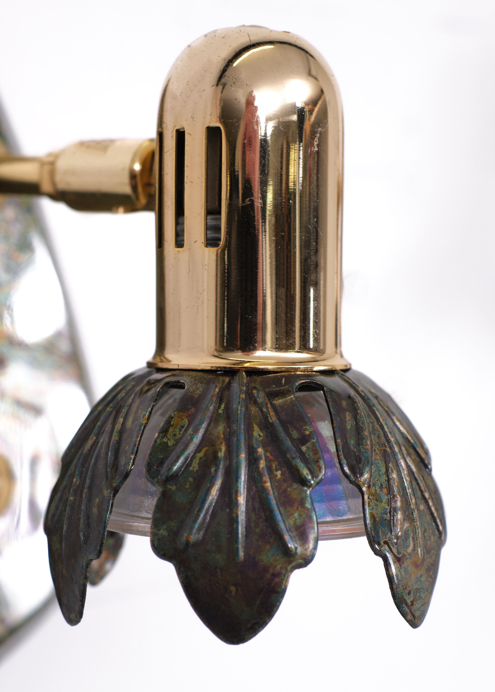 Set post modern diamond shape wall lamps, 1980s, spain