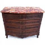 Antique stone chest of drawers, Western Europe, late 19th century.