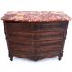 Antique stone chest of drawers, Western Europe, late 19th century.