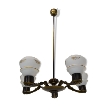Lustre Art déco, Allemagne, années 1930.