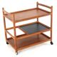 Henning Korch model 308 trolley for C.F. Christensen Silkeborg in teak