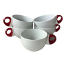 Guzzini porcelain breakfast cups