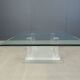 Table basse ou table d'appoint en lucite, années 1970