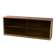 Long Glass Bookcase in Walnut, Rozaffy Style – 1960