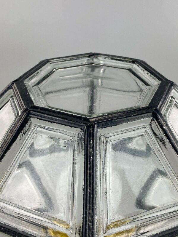 Plafonnier Limburg verre espace age
