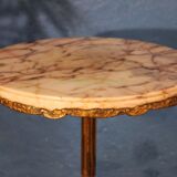 Stone and  bronze side table 19th