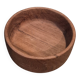 Teak fruit bowl or salad bowl