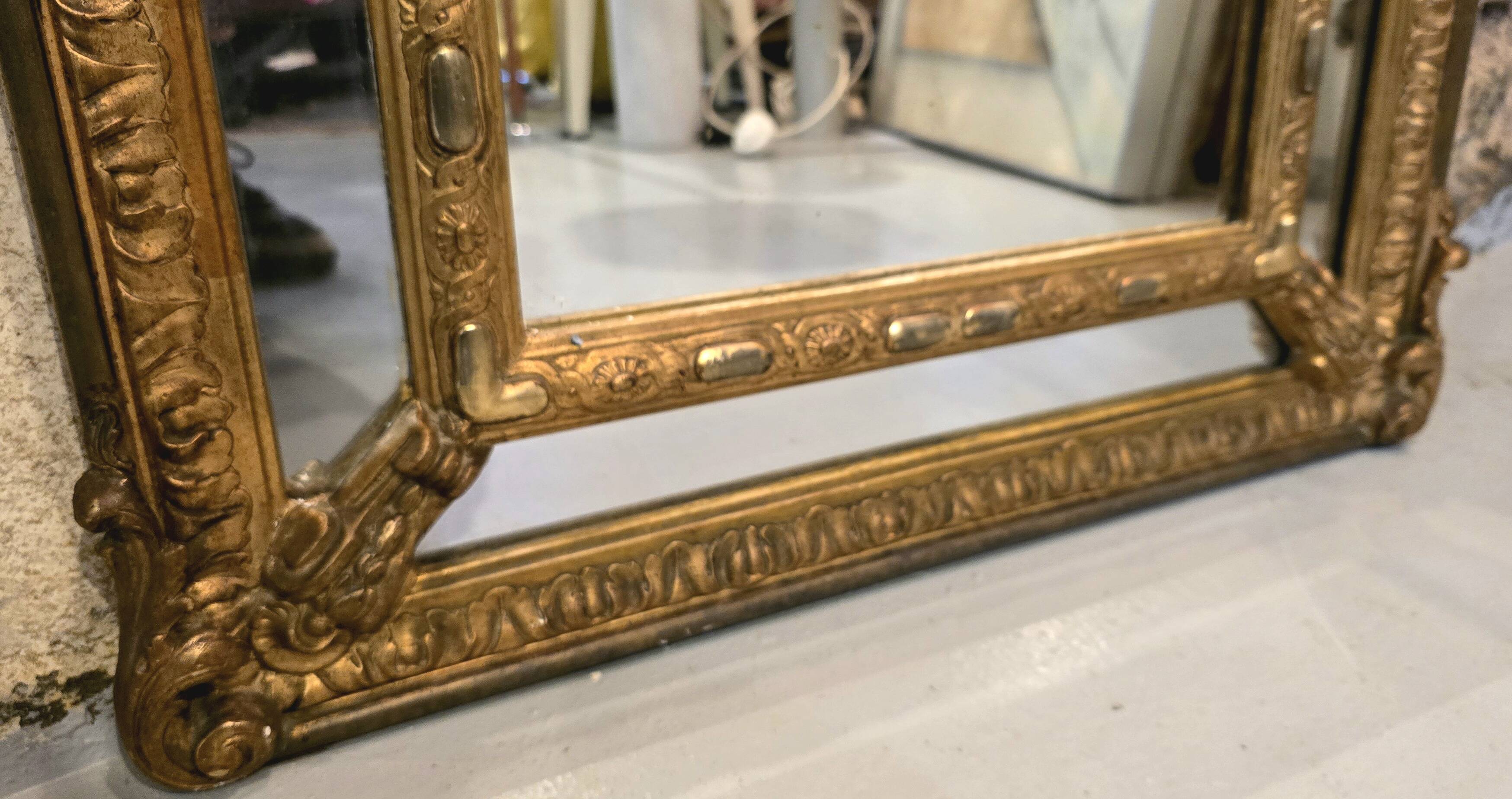 Mirror with parcloses, Napoléon III period