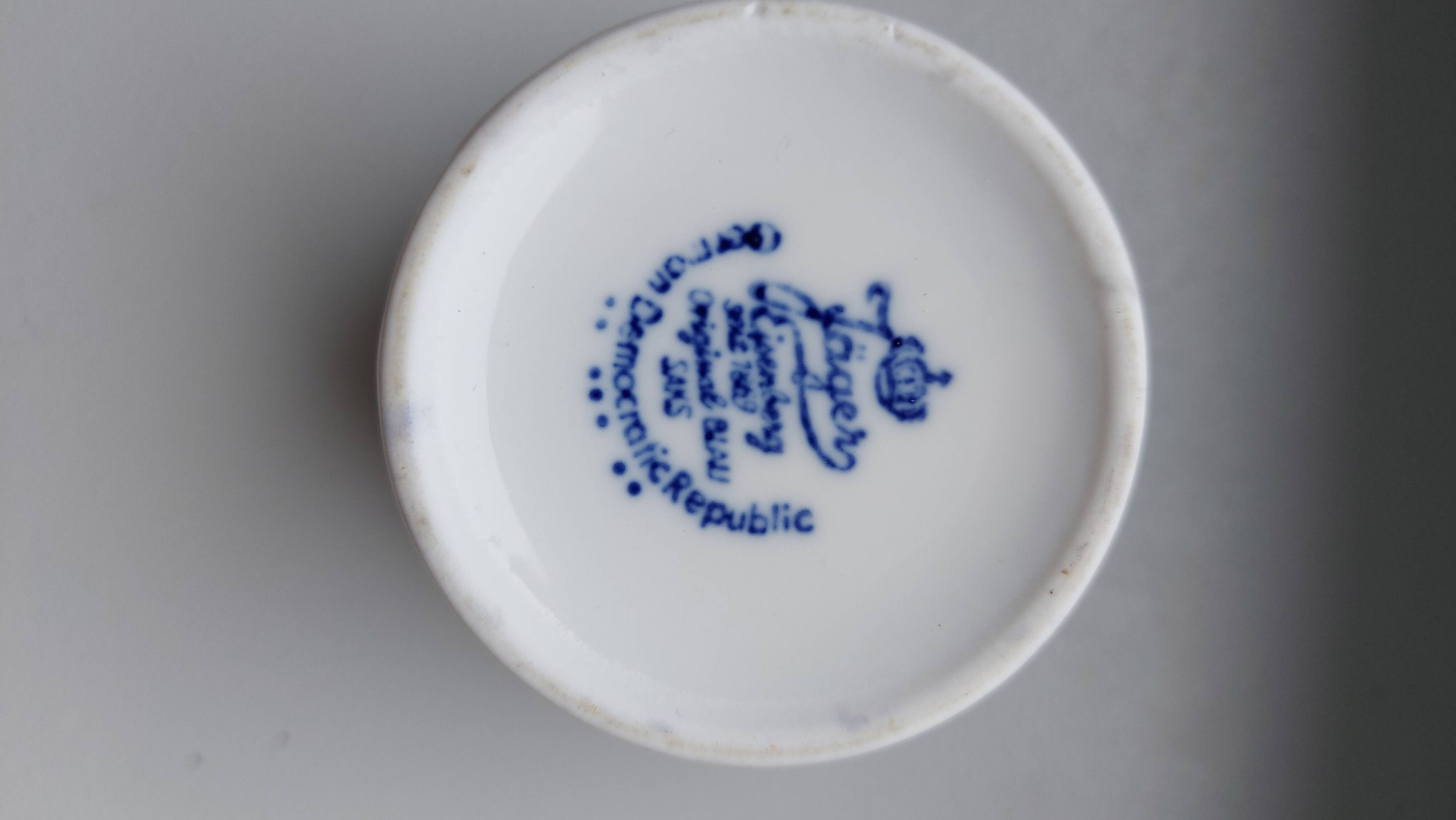 Blue mugs from Saks Jäger Eisenberg, 1970s