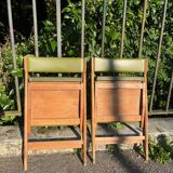 Pair of Gio Ponti folding chairs