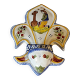 Quimper earthenware stoup