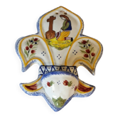 Quimper faience holy water font