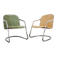 2 chaises vintage cantilever chromées