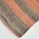 Tapis kilim turc saumon et marron 4x5, 134x164 cm