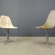Chaises Eames La Fonda par Herman Miller, ensemble de 2 années 1960