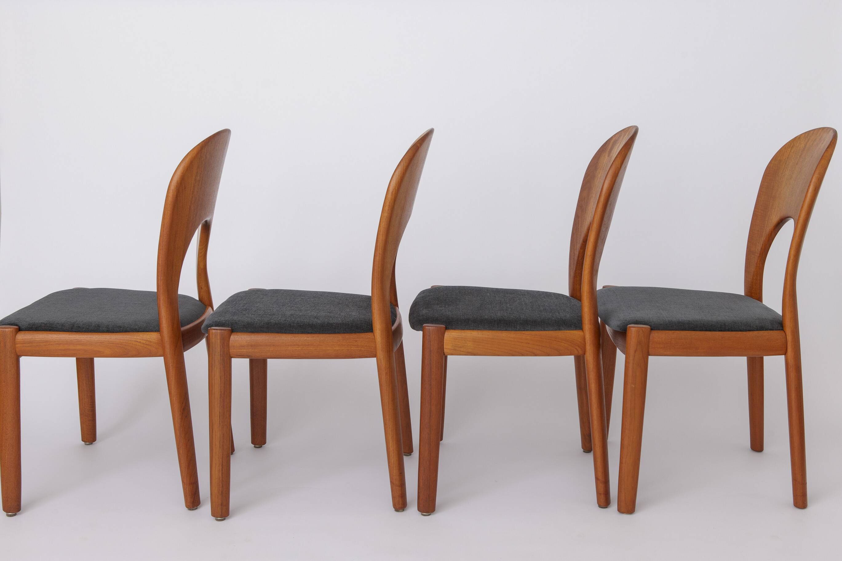 4 of 10 Dining Chairs by Danish Designer Niels Koefoed (1970s)