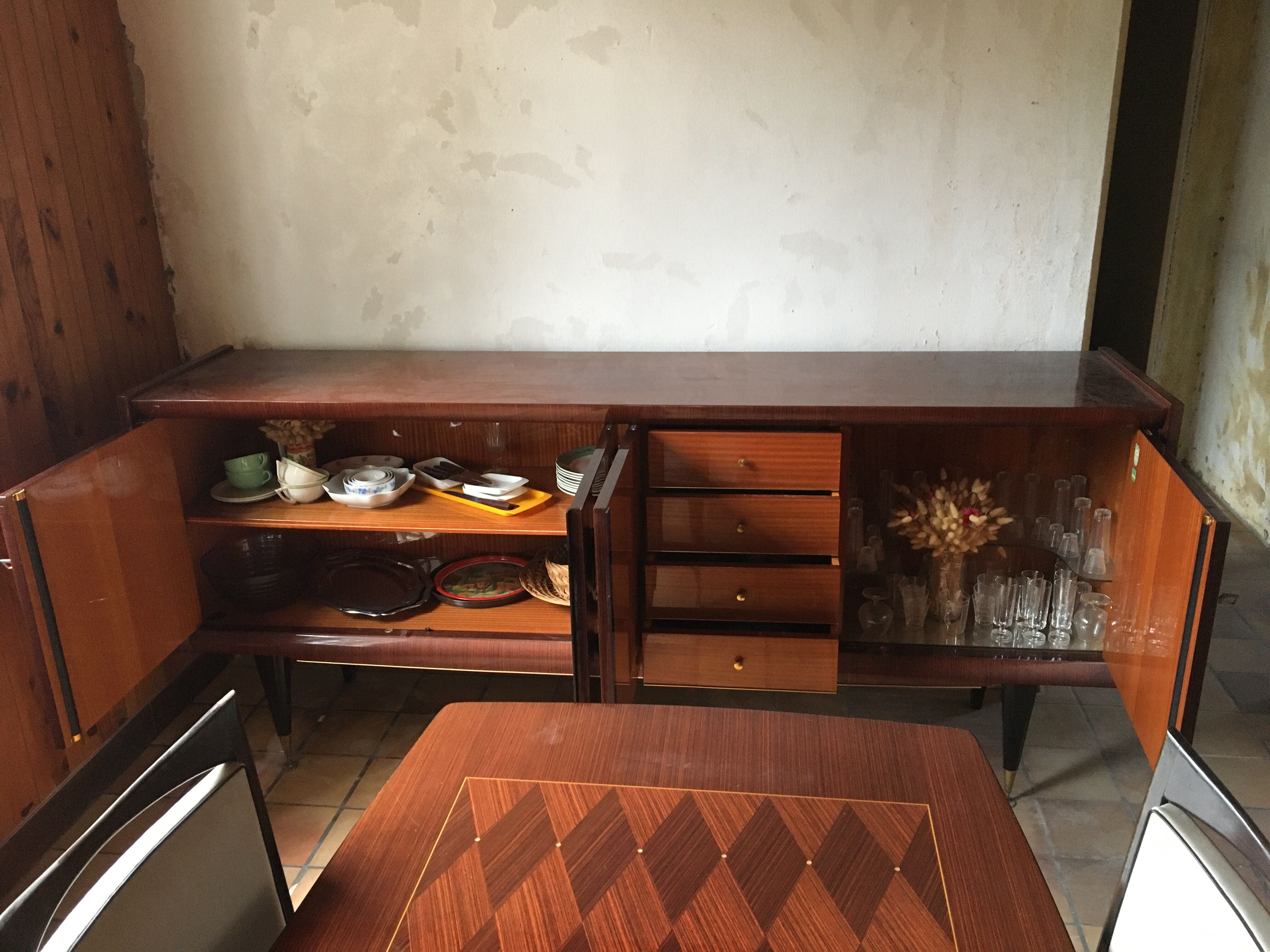 Lacquered wooden sideboard NF Furniture