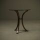 Side table by Belgo Chrom Belgium 1980s