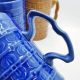 3 chopes à bière en céramique (Angleterre)