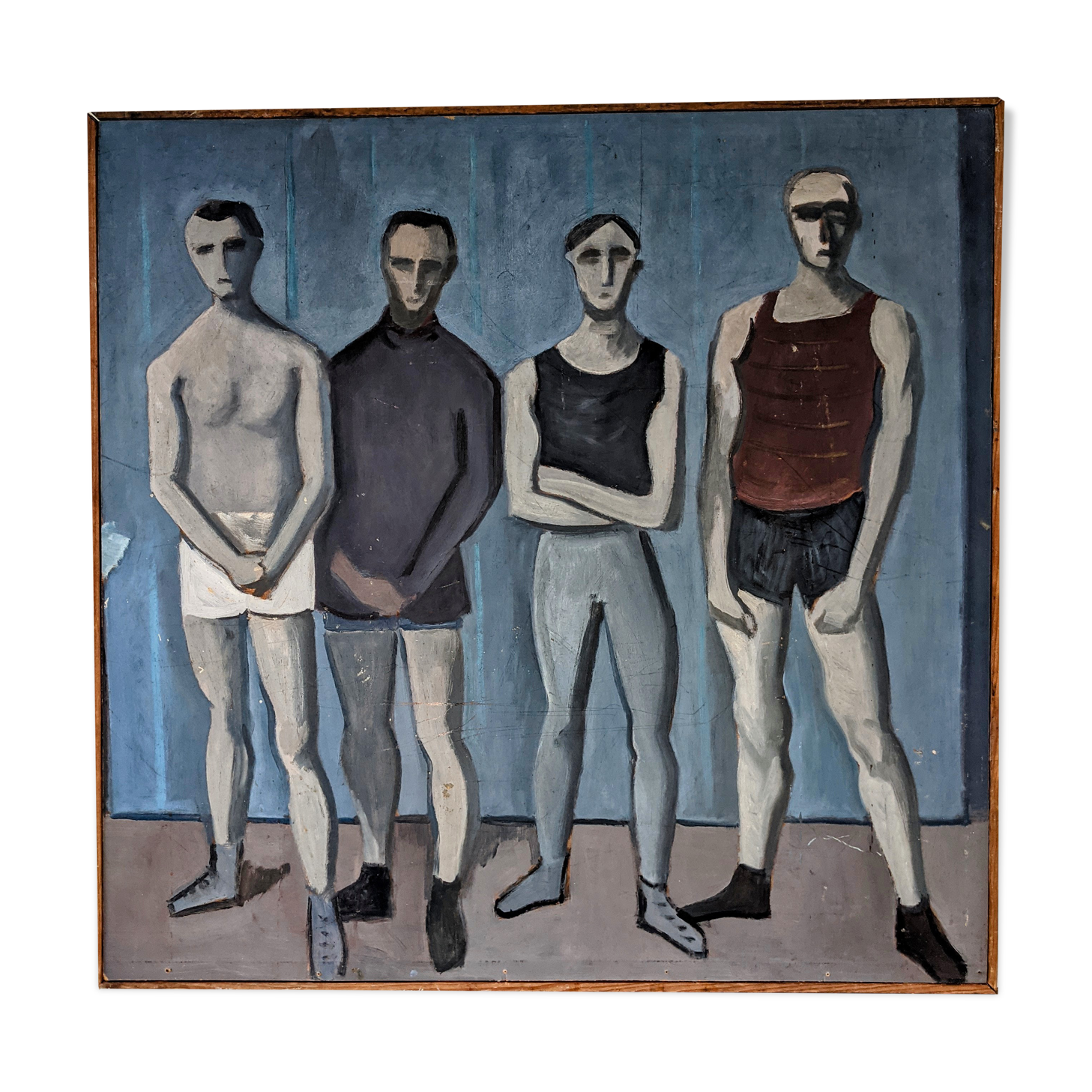 Tableau moderne non signé vers 1950