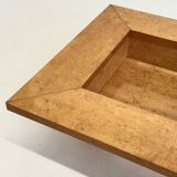 Square coffee table / bar table from Smania with burl wood