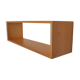 Vintage Scandinavian wall shelf from the 60s design