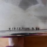 Ecruis monogrammed silver-plated metal serving bell 240517