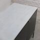 Freestanding black & marble credenza by Florence Knoll for Knoll, 1961