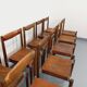 Set of 8 stackable chairs from the Czech manufacturer Bukoza