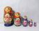Vintage Russian Dolls Folk Art Matryoshka Complete