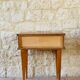 Table de chevet vintage sur pieds compas,  1950