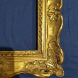 Montparnasse frame gilded carved wood foliage 22 cm x 21 cm