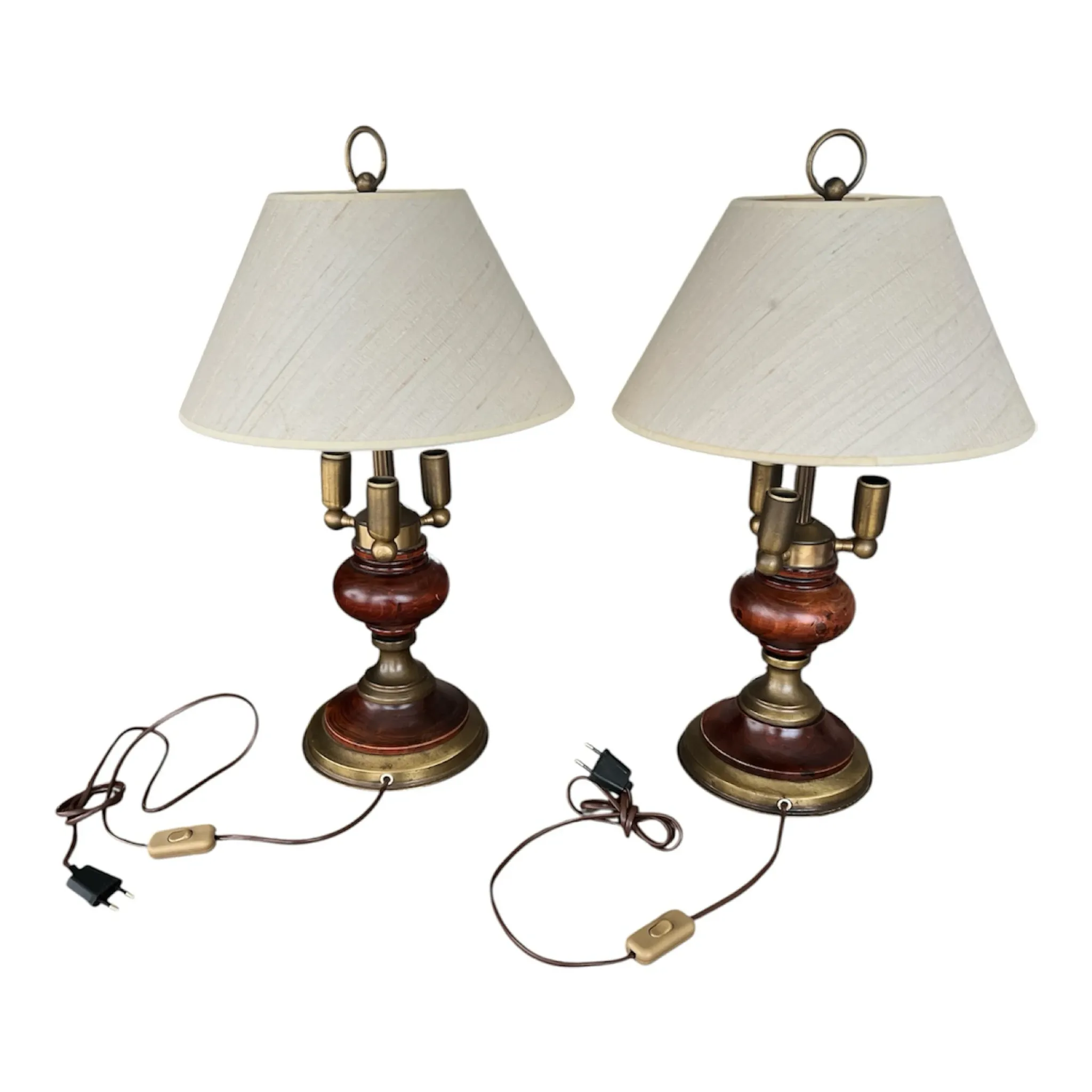 Set of 2 vintage lamps