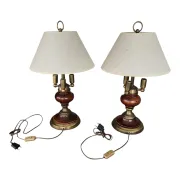 Set of 2 vintage lamps