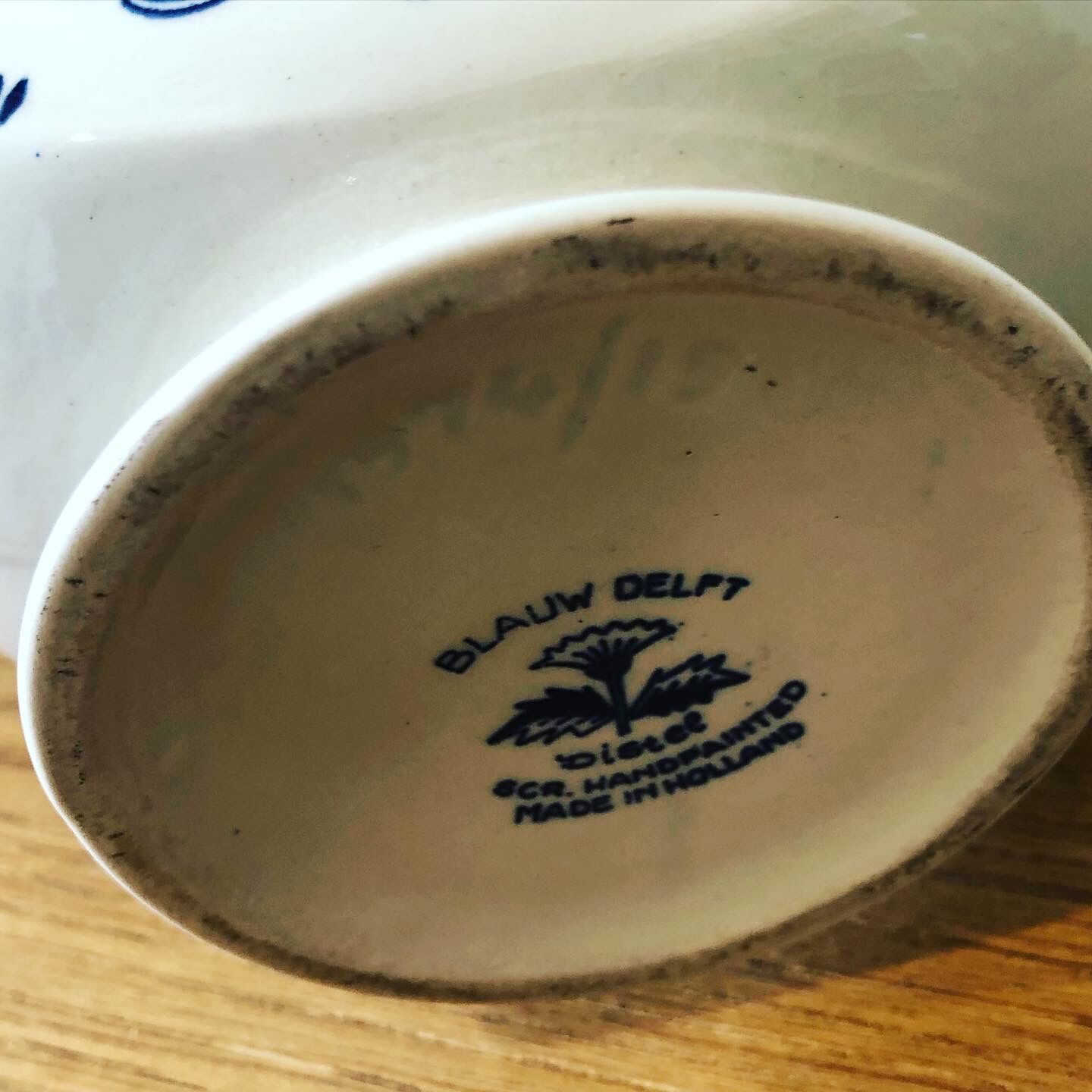 Delft porcelain vase