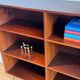 Vintage Scandinavian library in rosewood "Alfred"