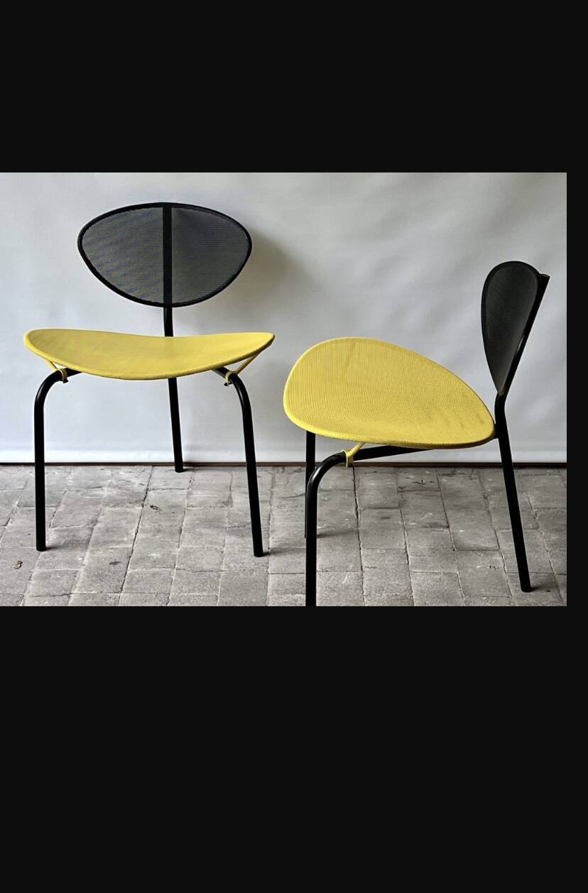 Nagasaki chairs by Mathieu Mategot edition Gubi