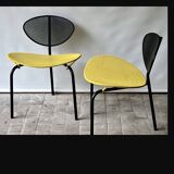 Nagasaki chairs by Mathieu Mategot edition Gubi